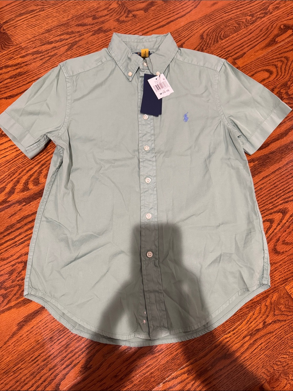 Polo by Ralph Lauren Short-Sleeve Button-Down Shirt - Olive Green